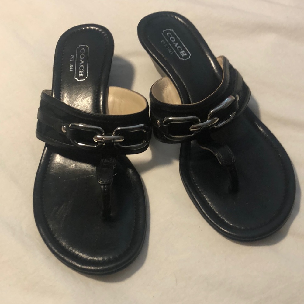 Coach Black Women's Sandals